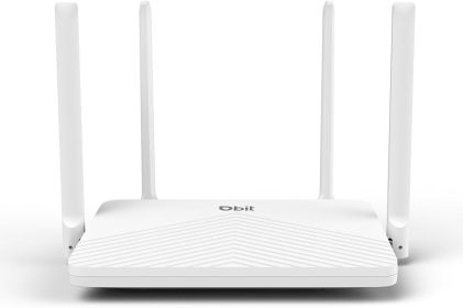 AC1200 WiFi Router 2.4GHz +5GHz Dual Band MU-MIMO Wireless Internet Router with 4 Gigabit Ethernet Ports, 4 x 5dBi Antennas, Bridge & Repeater Mo