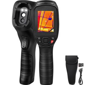 Thermal Imaging Camera, 320 x 240 Pixels Super Resolution with 2MP Visual Camera, 25Hz Refresh Rate Infrared Camera with -4 to 1022 F Temp