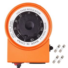 500VA Auto Variable Voltage Transformer, 3.84 Amp, 110V Input 0-130V Output AC Voltage Regulator Power Supply